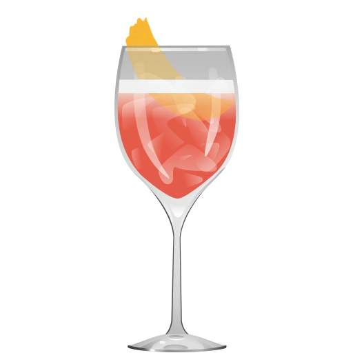 Batida Rosa cocktail by Jeffrey Morgenthaler, with cachaça, lemon juice, pineapple juice, grenadine, simple syrup, and sparkling water