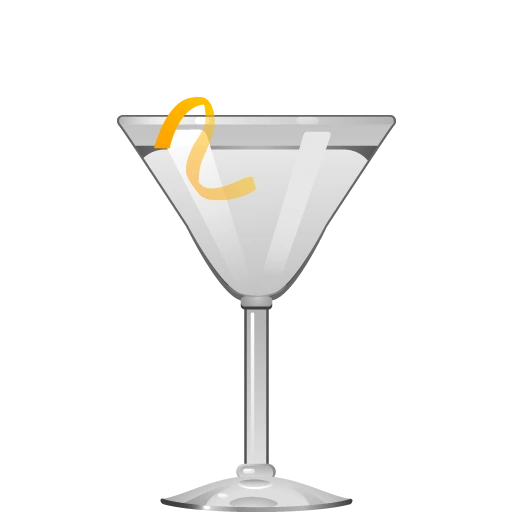 Bergamot Martini cocktail with gin, vodka, and Italicus bergamot liqueur