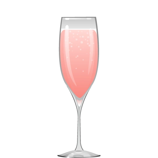 Bitter French sparkling cocktail with gin, bitter orange aperitif, lemon juice, simple syrup, and sparkling wine