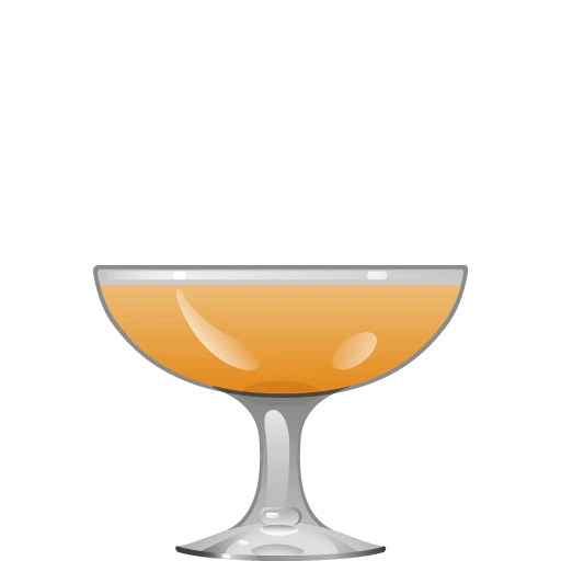 Golden Dog cocktail by Matthew Piacentini, with scotch, Lillet Blanc, apricot brandy, Benedictine, and Angostura bitters
