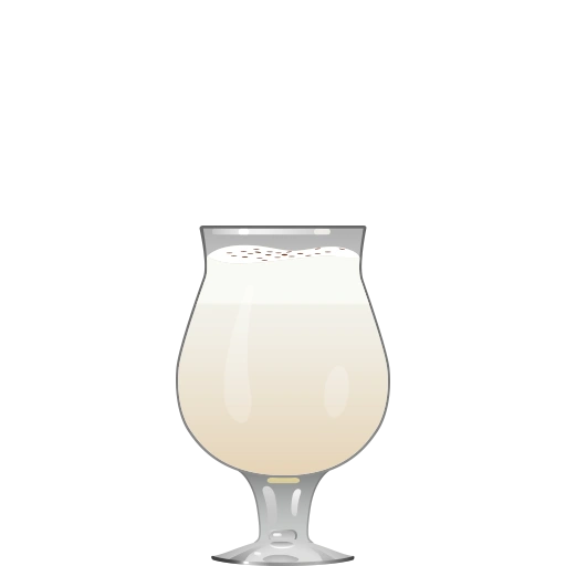 Italian Milke Punch by Simon Difford with brandy, Galliano, amaretto, grappa, and milk