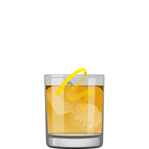 Monte Carlo cocktail featuring rye whiskey, Benedictine, angostura bitters, and a lemon twist