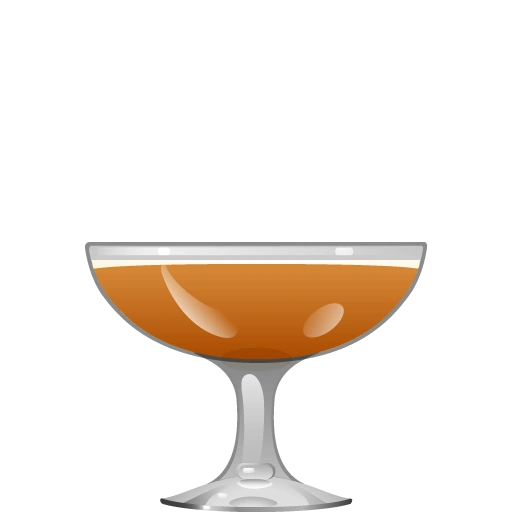 Too Soon sour cocktail by Sam Ross with gin, cynar, lemon juice, simple syrup, and orange